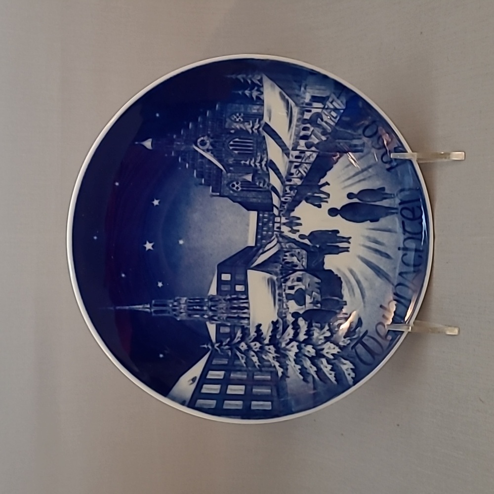 Bareuther Weihnachten 1969 Porcelain Christmas Plate